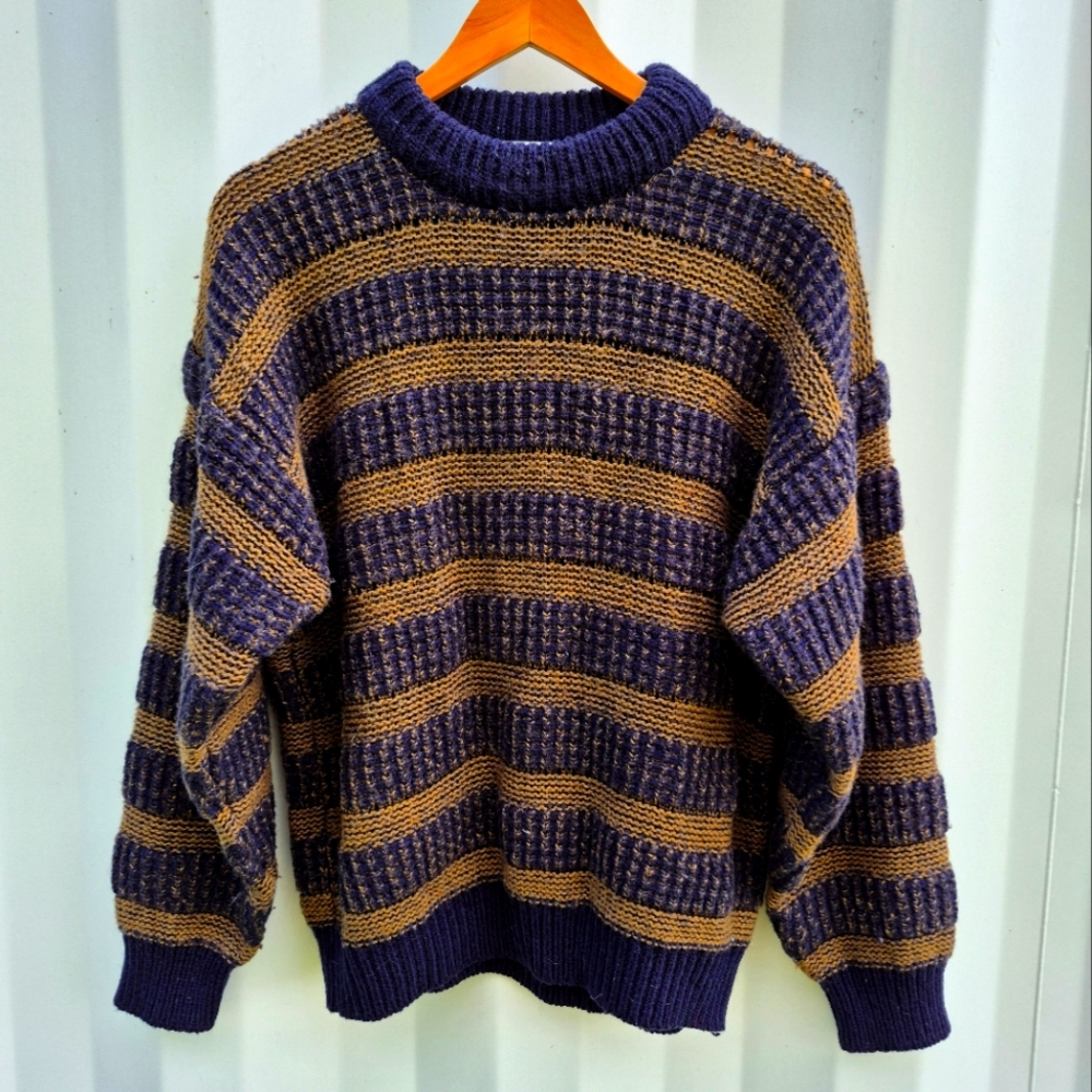 Vintage Wool Blend Sweater Men's Small Or Women's Medium/Large
